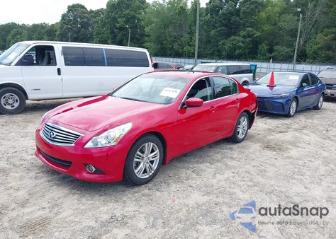 2010 Infiniti G37 Journey from USA, damaged, VIN JN1CV6AP1AM408548
